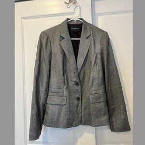 Women’s suit (matching blazer and pants) in charcoal gray, Banana Republic